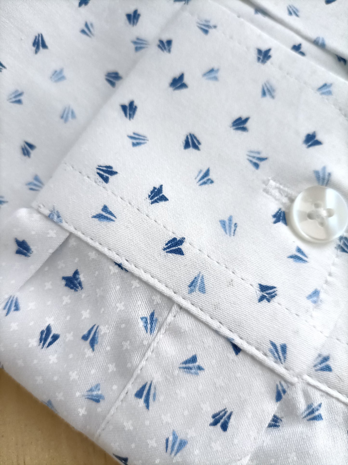 Blue Drift Print