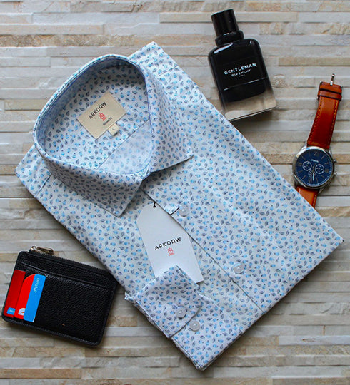 Navy Sprout Print